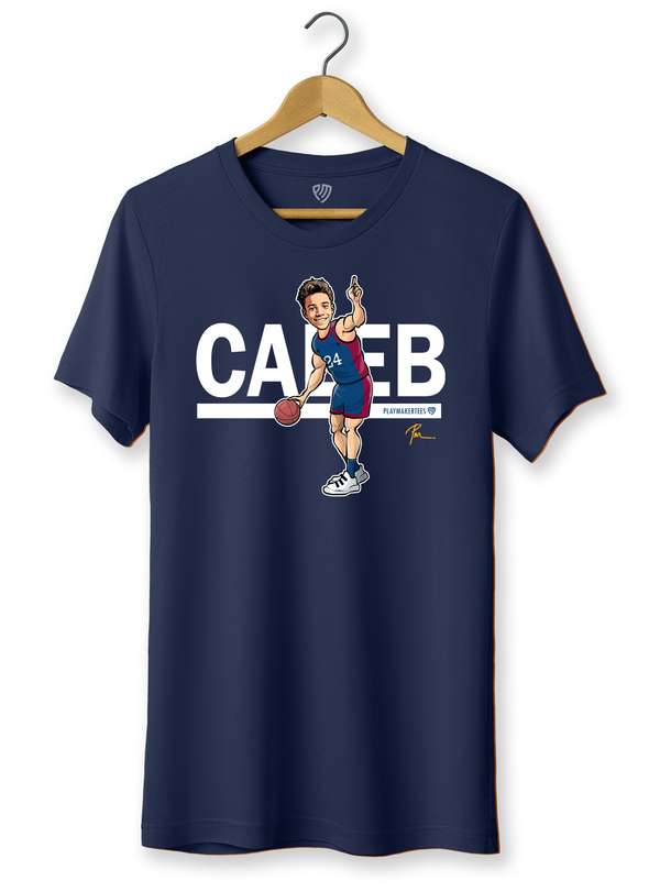 Men's Basketball Fan T-Shirt with Player Name