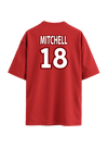 Women's Soccer Fan T-Shirt with Player Name
