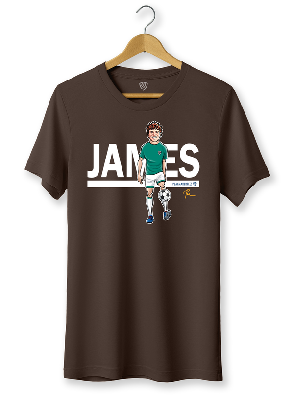 Men's Soccer Fan T-Shirt with Player Name