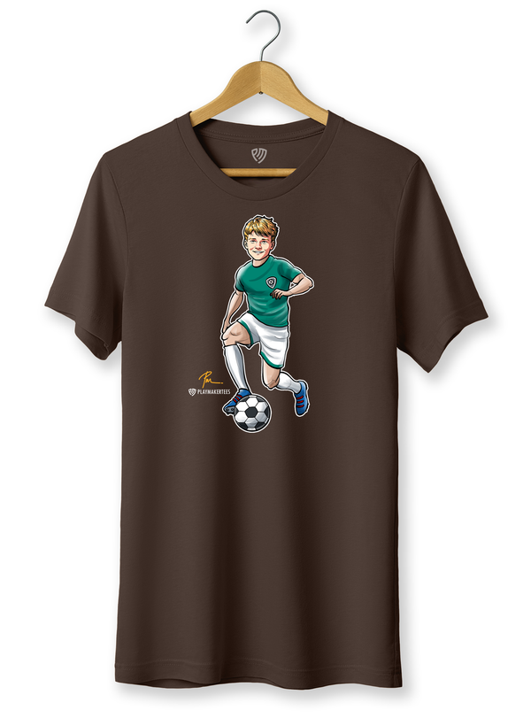 Men's Soccer Fan T-Shirt with Solo Image