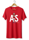 Women's Soccer Fan T-Shirt with Player Initials